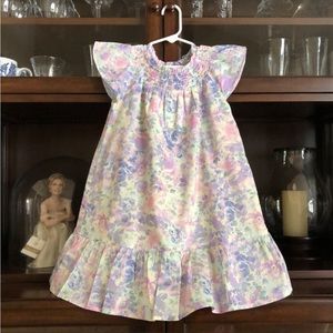 Baby Gap Kids Purple Floral Watercolor Dress 5T Pastel Toddler NWT!!